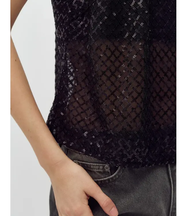 MbyM Mbym Sequiani Amara-M Top / T-shirt Black