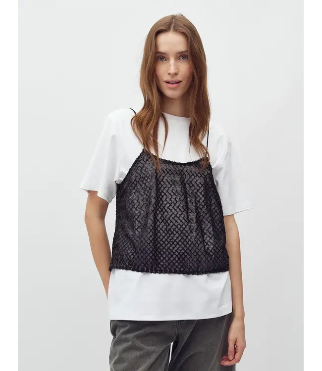 MbyM Mbym Sequiani Amara-M Top / T-shirt Black