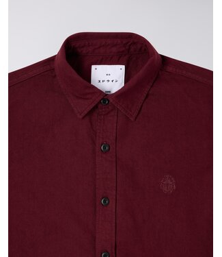 Edwin Edwin Seabastian Shirt Windsor Wine