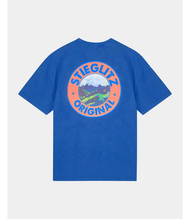 Stieglitz Stieglitz Reya Oversized T-shirt Blue