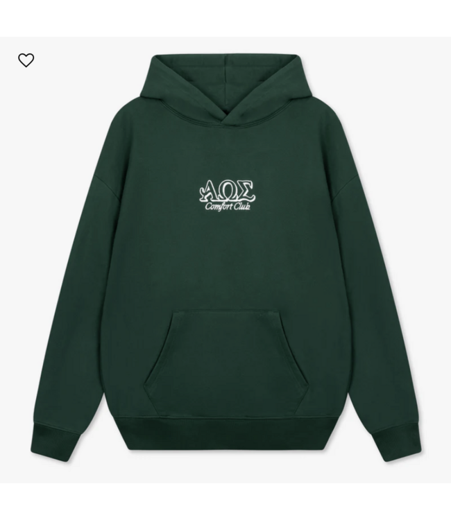 comfort club Comfort Club Omega Hoodie Rain Forest