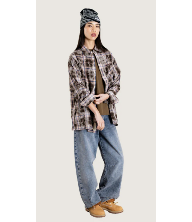 Woodbird Female Woodbird Female Zimo Check Shirt Pink