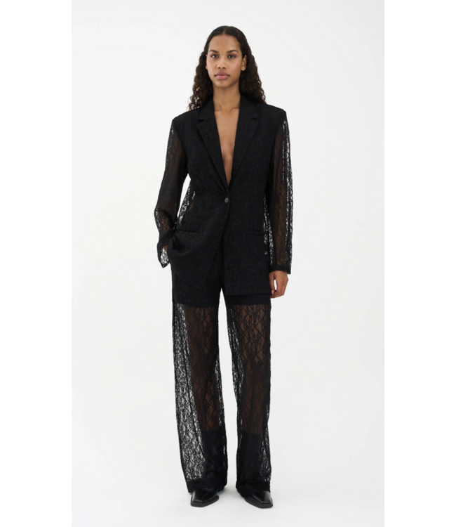 IVY Copenhagen Ivy-Lara Lace Blazer Black