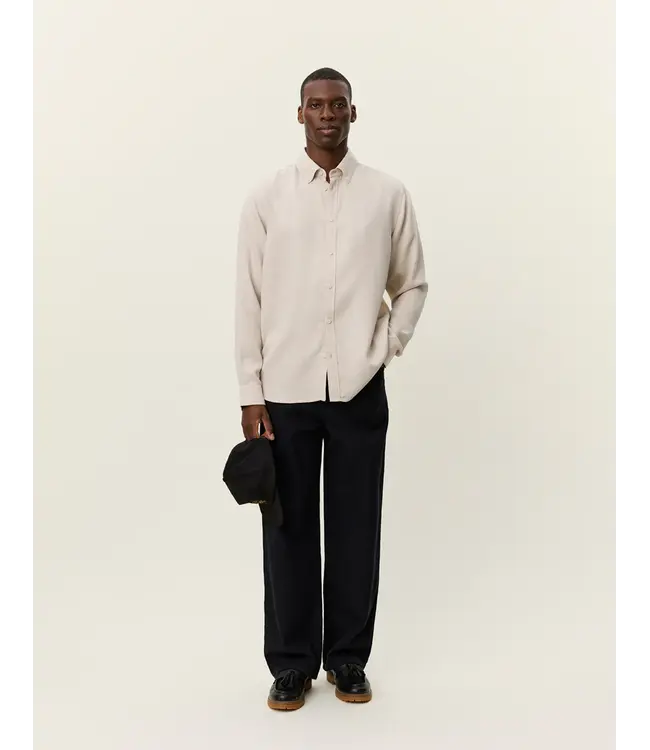 Les Deux Les Deux Kent Structure Shirt Light Sand