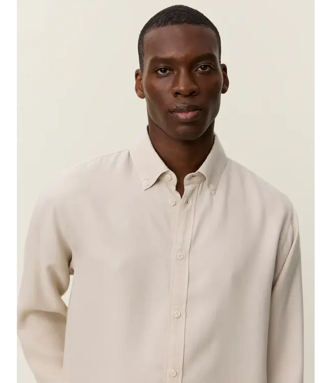 Les Deux Les Deux Kent Structure Shirt Light Sand