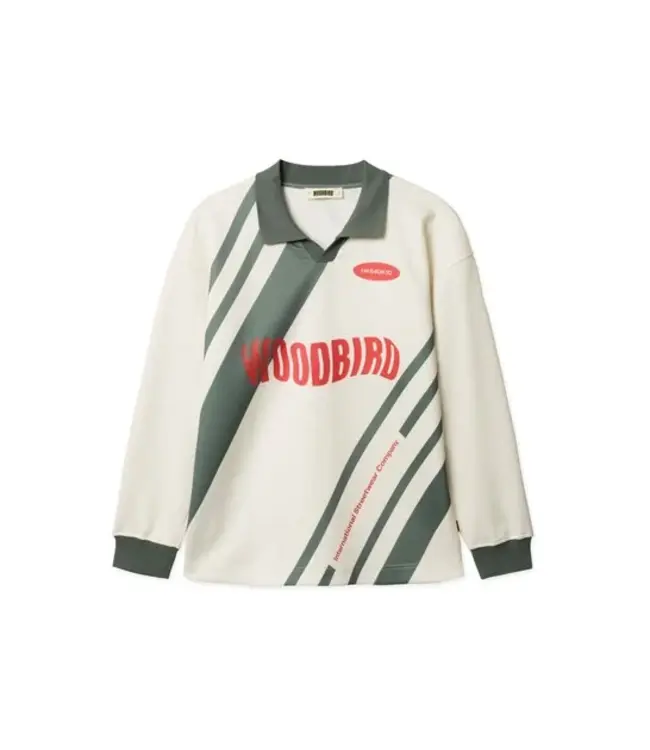 woodbird Woodbird Kai L/S Sport Tee Off White