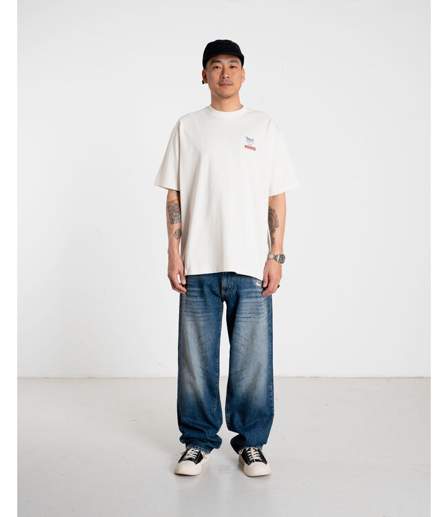 woodbird Woodbird Baine Noodle Tee Off White