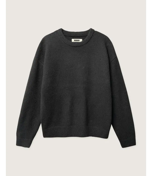 woodbird Woodbird Kurt Whole Knit Medium Grey 241025