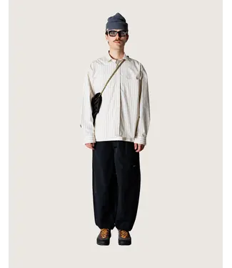 woodbird Woodbird Buzo Pocket Shirt White Stripe