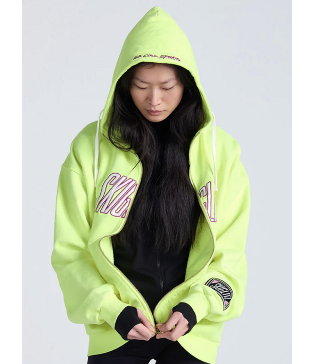 Stieglitz Stieglitz Lena Zipped Hoodie Yellow