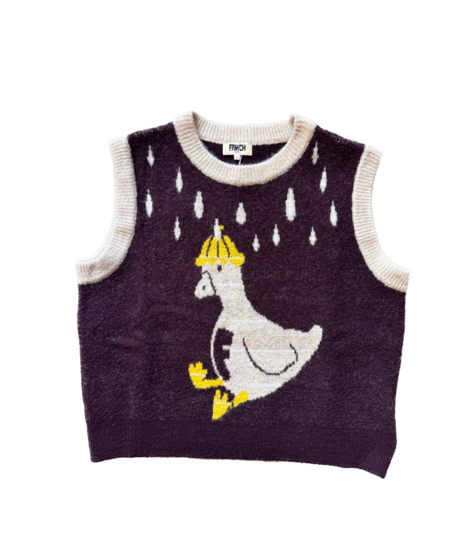 Frnch Frnch Arber Pull bordeux