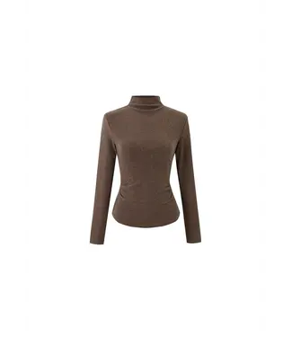 Frnch Frnch Papilio Top Marron Glace