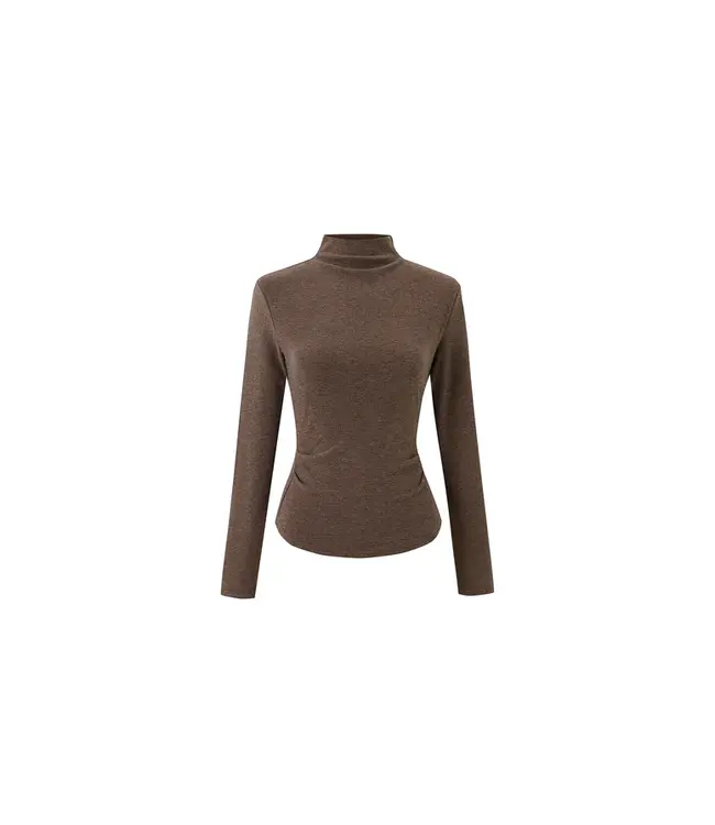 Frnch Frnch Papilio Top Marron Glace