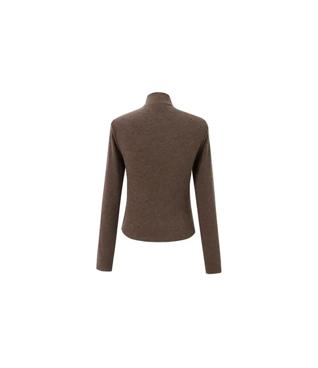 Frnch Frnch Papilio Top Marron Glace