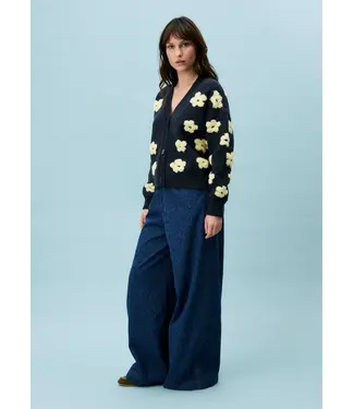 Frnch Frnch Cardigan Bergenia BlueMarine