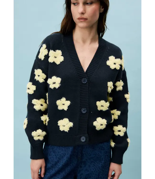 Frnch Frnch Cardigan Bergenia BlueMarine