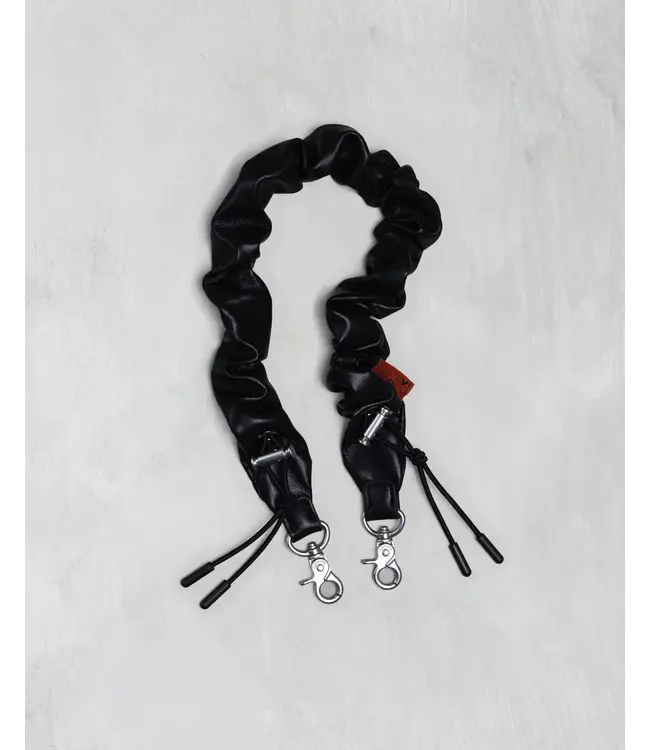 Topologie Topologie Straps Bungee Wrist Strap Black Synthetic Leather