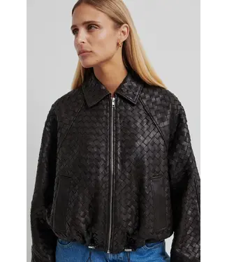 Second Female Second Female Vermont Leather Jacket Chocolate Torte