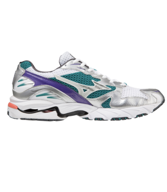 Mizuno Mizuno S.L Wave Rider White/ Silver/ TealBlue