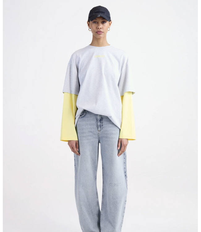 Stieglitz Stan Skate Double Longsleeve Yellow