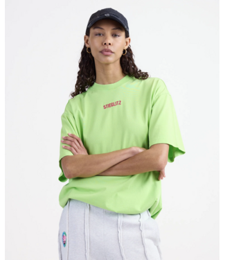 Stieglitz Stieglitz  Basic Worn-out Oversized T-shirt Green