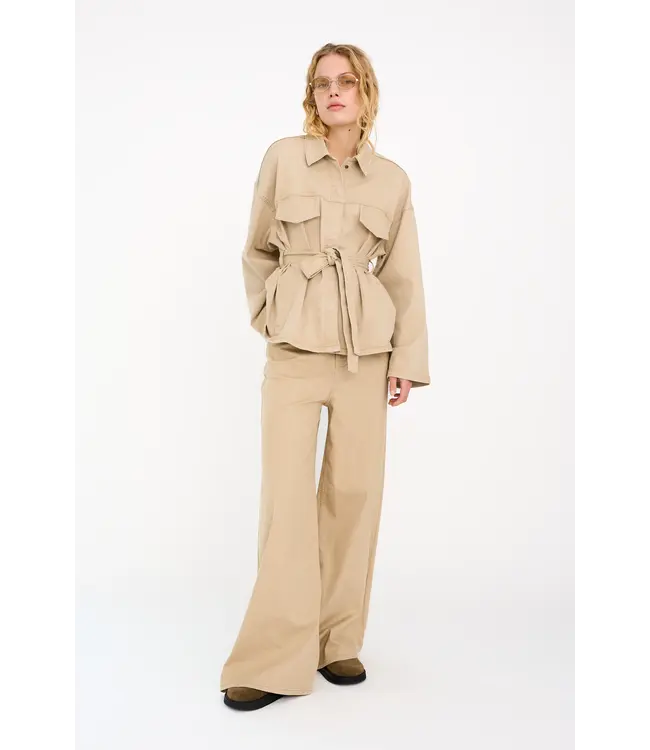 IVY Copenhagen IVY - Tyla Jeans Wash Excl. Greece Beige