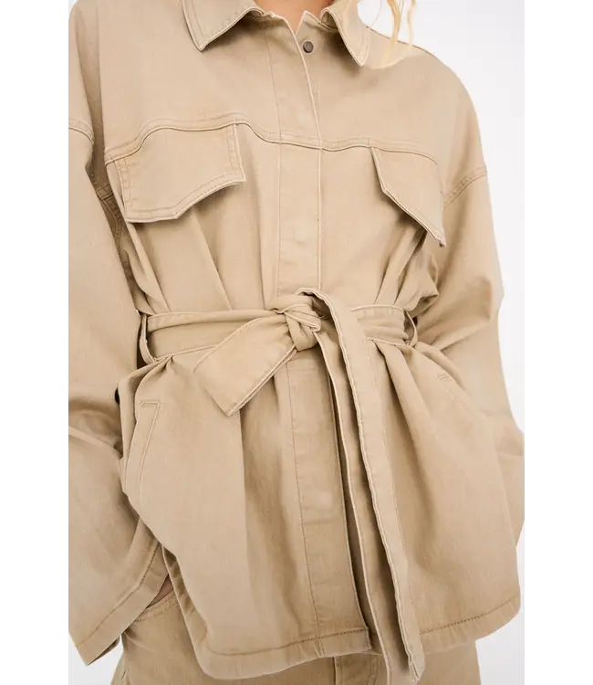 IVY Copenhagen IVY -Drew Jacket Wash Excl. Greece Beige