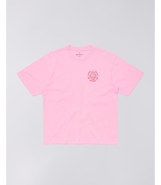 Edwin Edwin Music Channel T-shirt Begonia Pink