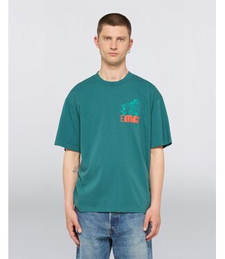 Edwin Edwin  Charmer Chest T-Shirt Mediterranae