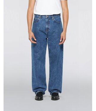 Edwin Edwin Shizuku Matrix Pant Arctic Blue Denim Mid Stone Wash 130226