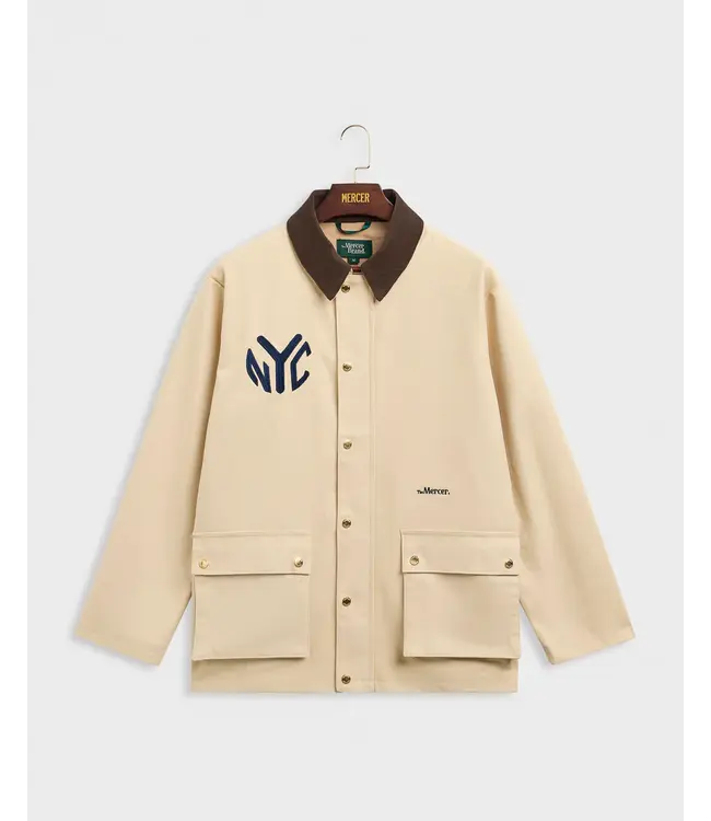 The Mercer Brand Mercer The Subway Jacket Off White