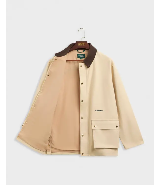 The Mercer Brand Mercer The Subway Jacket Off White