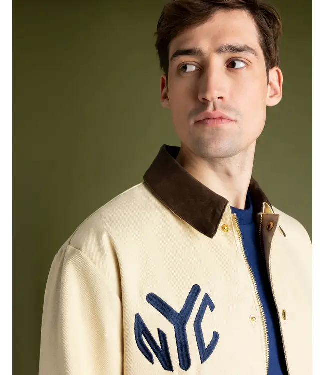 The Mercer Brand Mercer The Subway Jacket Off White
