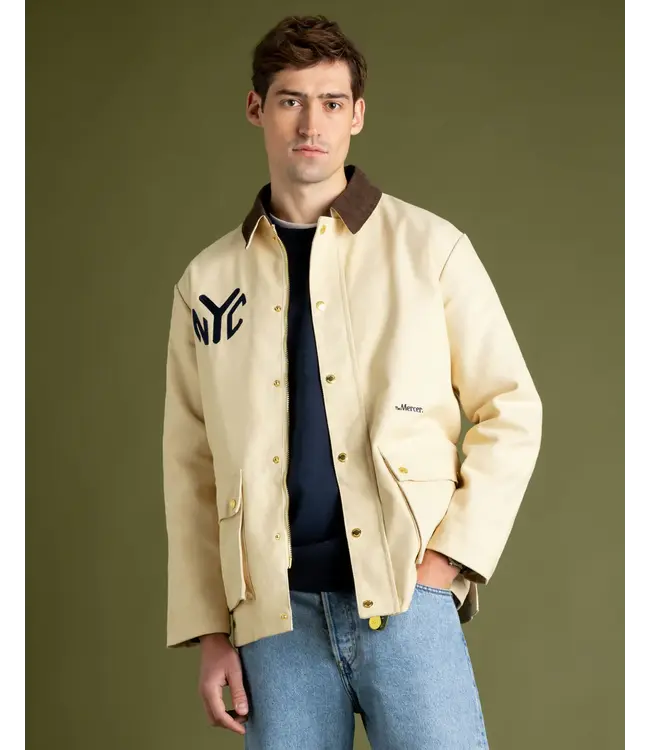 The Mercer Brand Mercer The Subway Jacket Off White