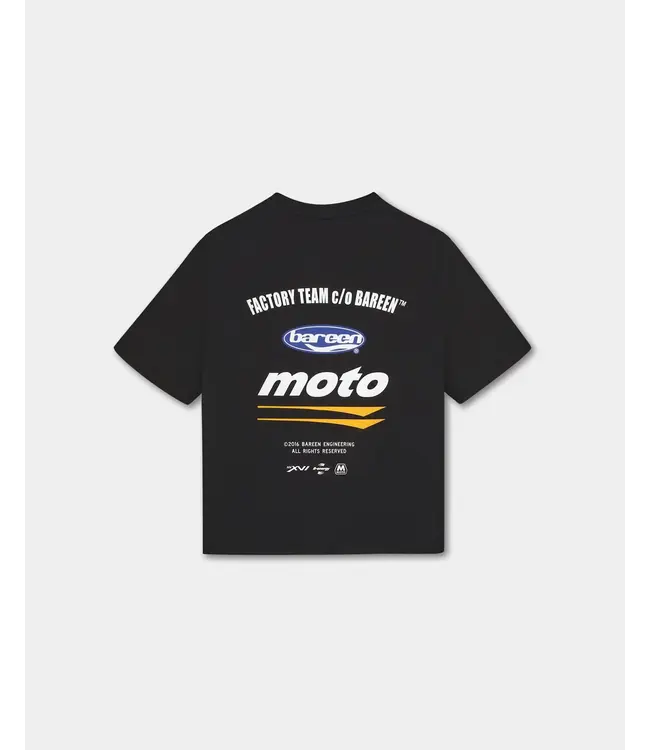 Bareen Bareen Box Fit T-shirt - Moto Black