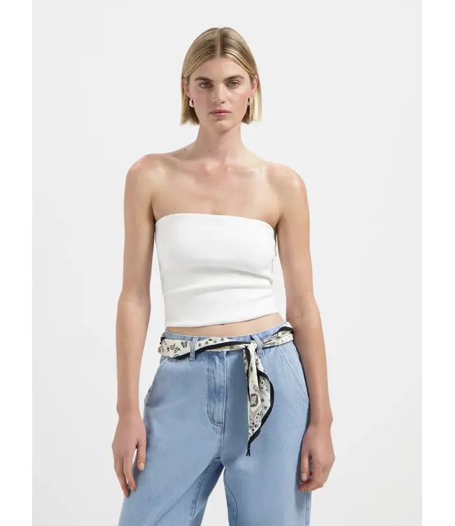 Nous Sommes Labels Nous Sommes Label Serena Tube Top White