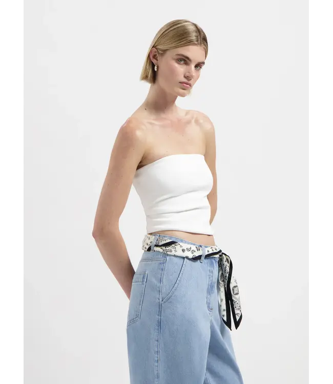 Nous Sommes Labels Nous Sommes Label Serena Tube Top White