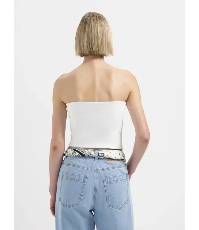 Nous Sommes Labels Nous Sommes Label Serena Tube Top White