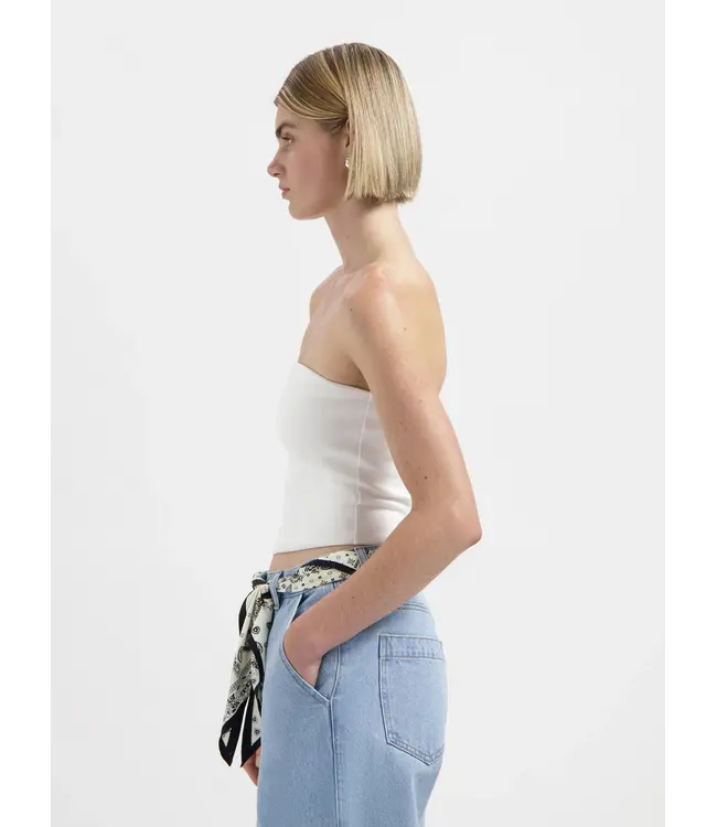 Nous Sommes Labels Nous Sommes Label Serena Tube Top White