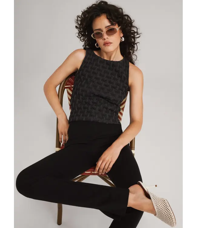 Nous Sommes Labels Nous Sommes Label June Smock Top Dark Grey