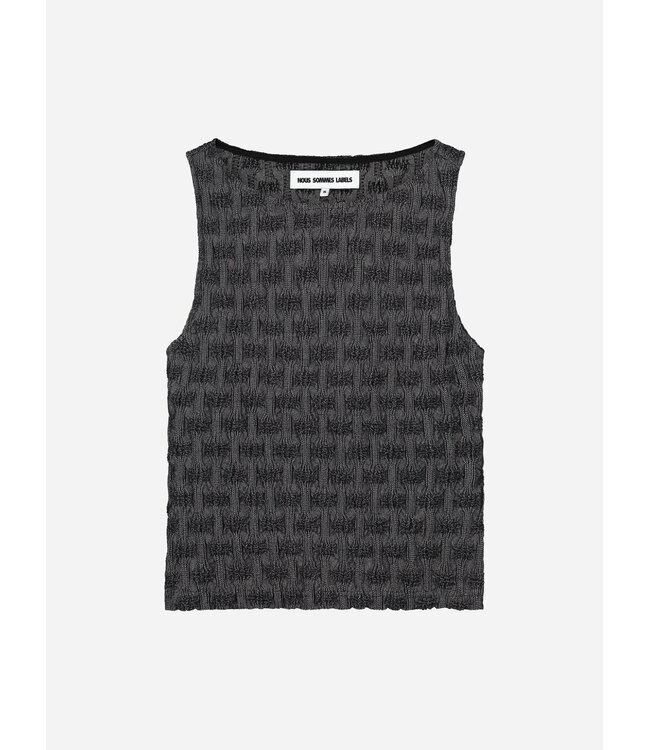 Nous Sommes Labels Nous Sommes Label June Smock Top Dark Grey