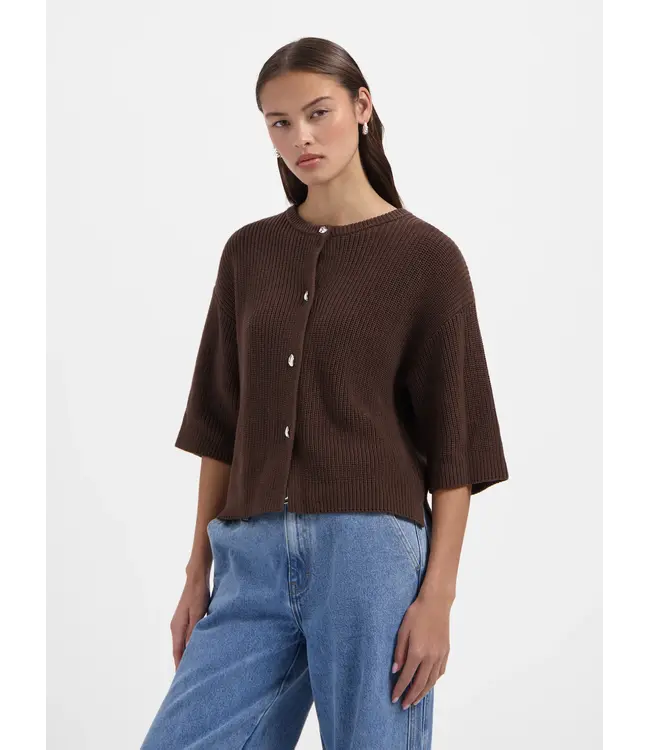 Nous Sommes Labels Nous Sommes Label Anne SS Knit Brown