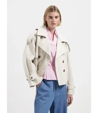 Nous Sommes Labels Nous Sommes Label  Odette Short Trench Sand