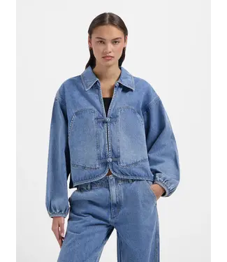 Nous Sommes Labels Nous Sommes Label Pennie Denim Jacket Blue