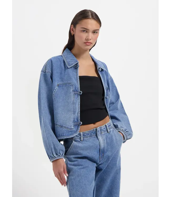 Nous Sommes Labels Nous Sommes Label Pennie Denim Jacket Blue