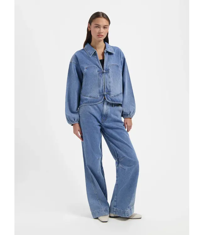 Nous Sommes Labels Nous Sommes Label Pennie Denim Jacket Blue