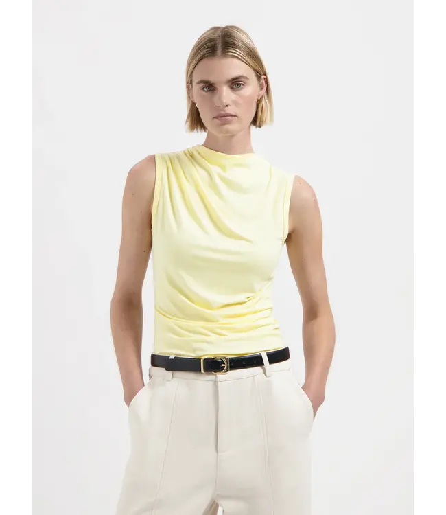 Nous Sommes Labels Nous Sommes Label  Edie SL Top  Light Yellow