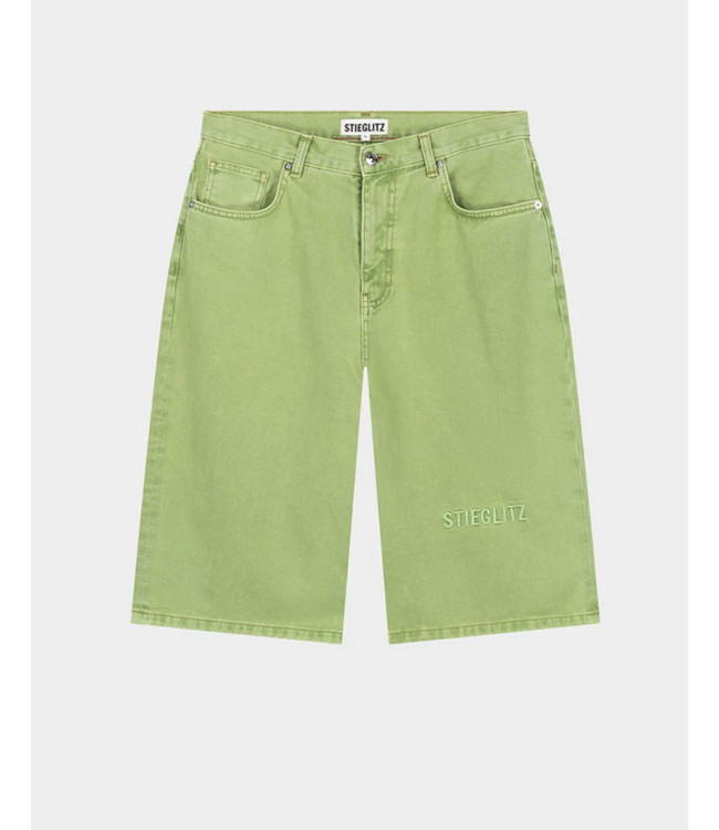 Stieglitz Stieglitz Alexio Denim Shorts Green