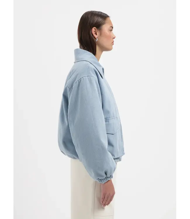 Nous Sommes Labels Nous Sommes Label Indy Denim Jacket Light Blue