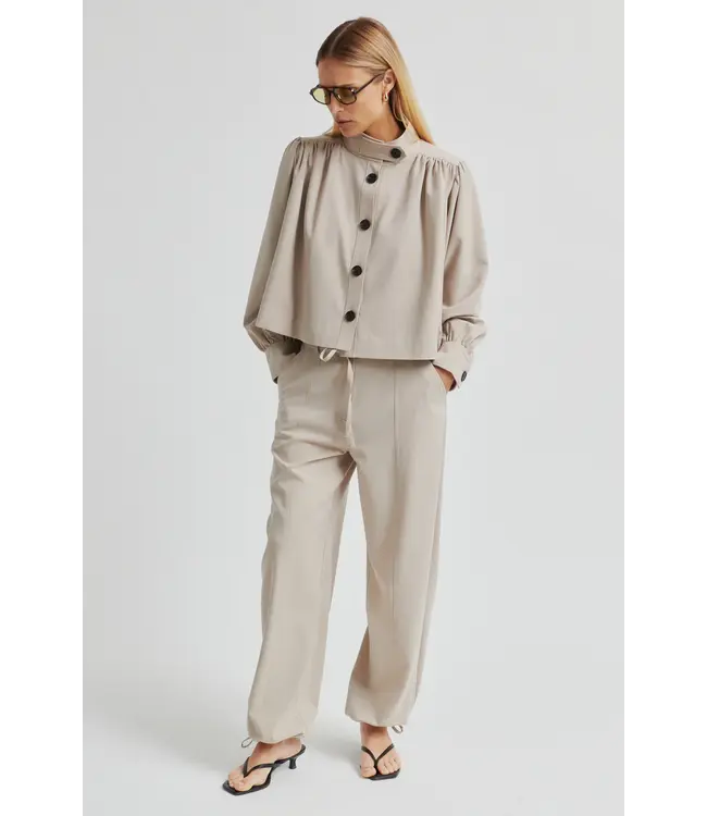 Second Female Second Female Zoie Cargo Trousers  Light Beige Mel